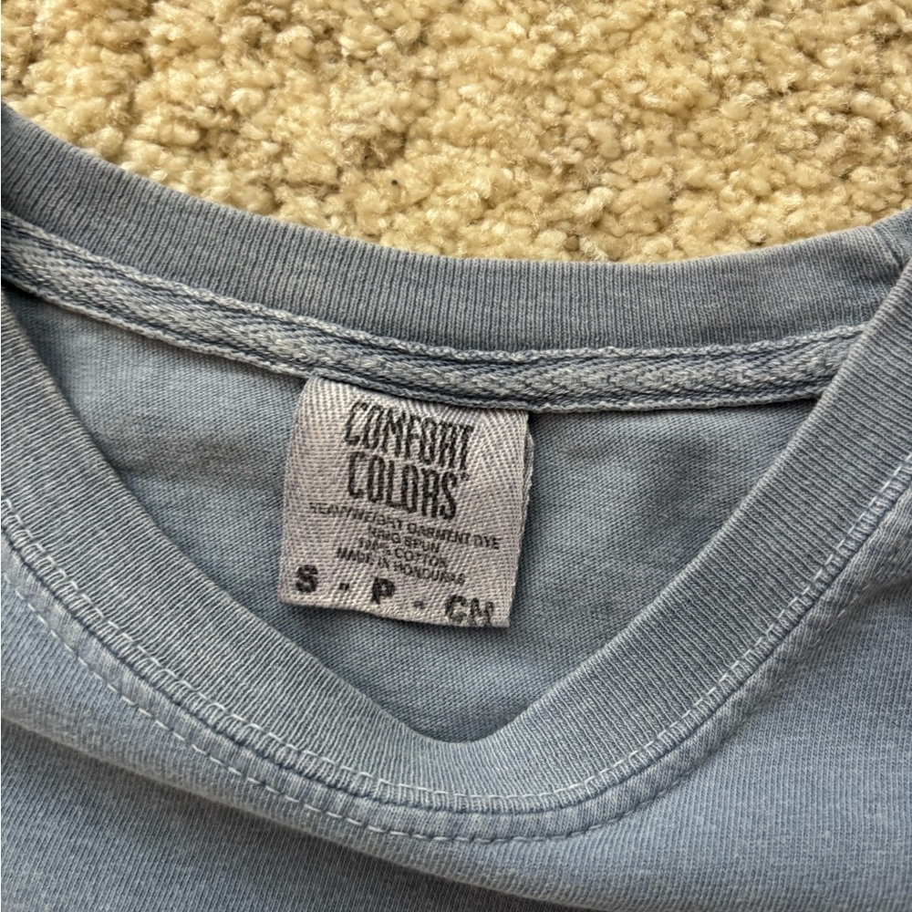 Comfort Colors Bundle of Tees in Blue and Green - Picture 4 of 5